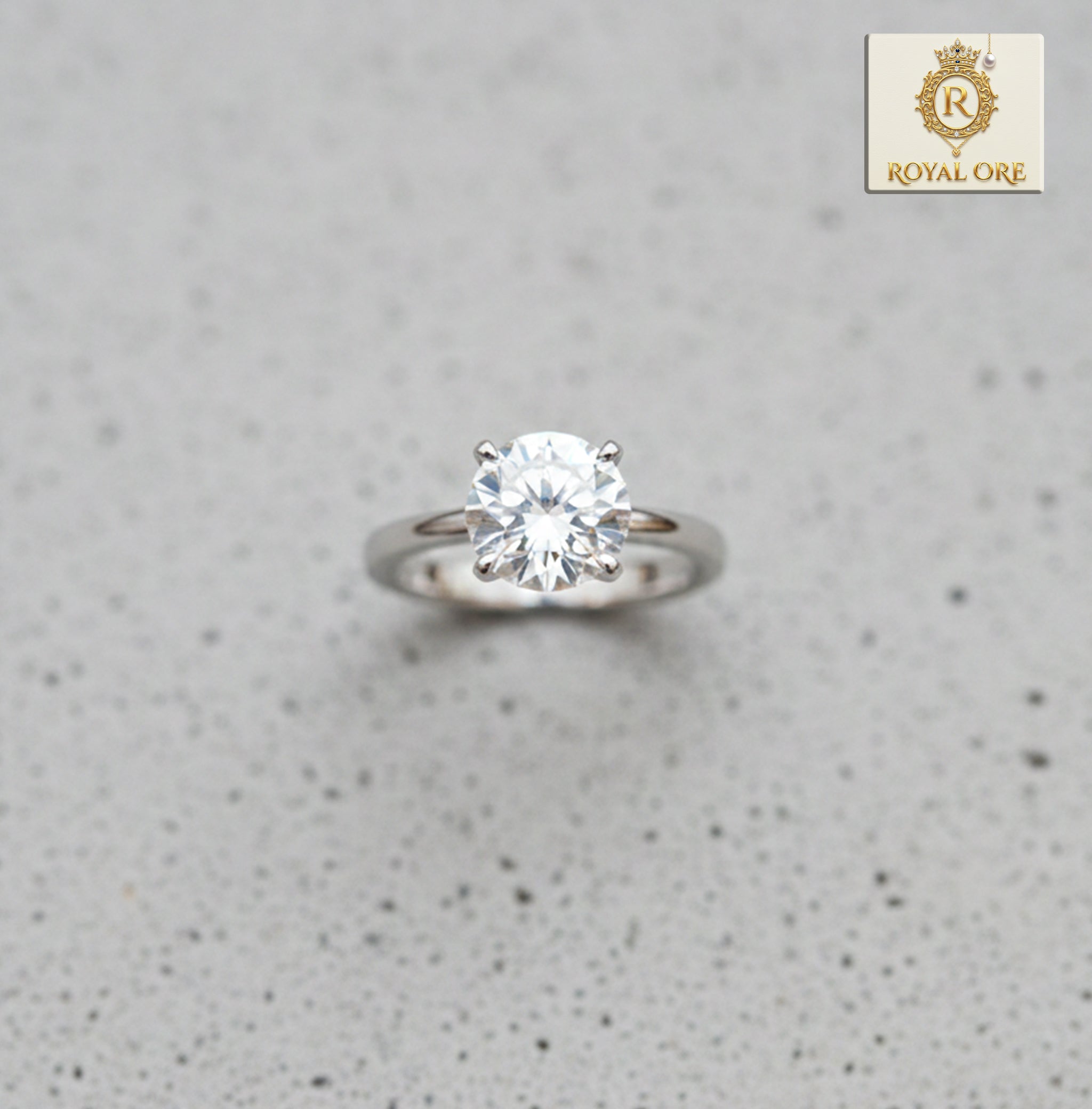 2 Carat Moissanite 925 Sterling Silver Earrings