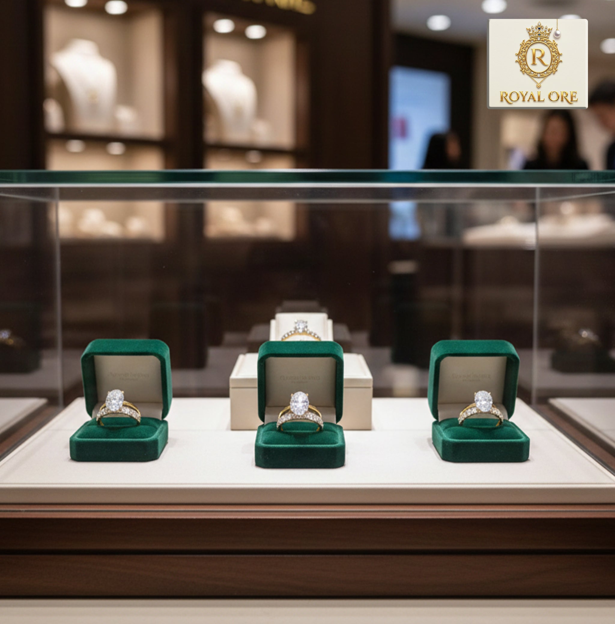 4.5 Carat Moissanite 925 Sterling Silver 2 Piece Ring