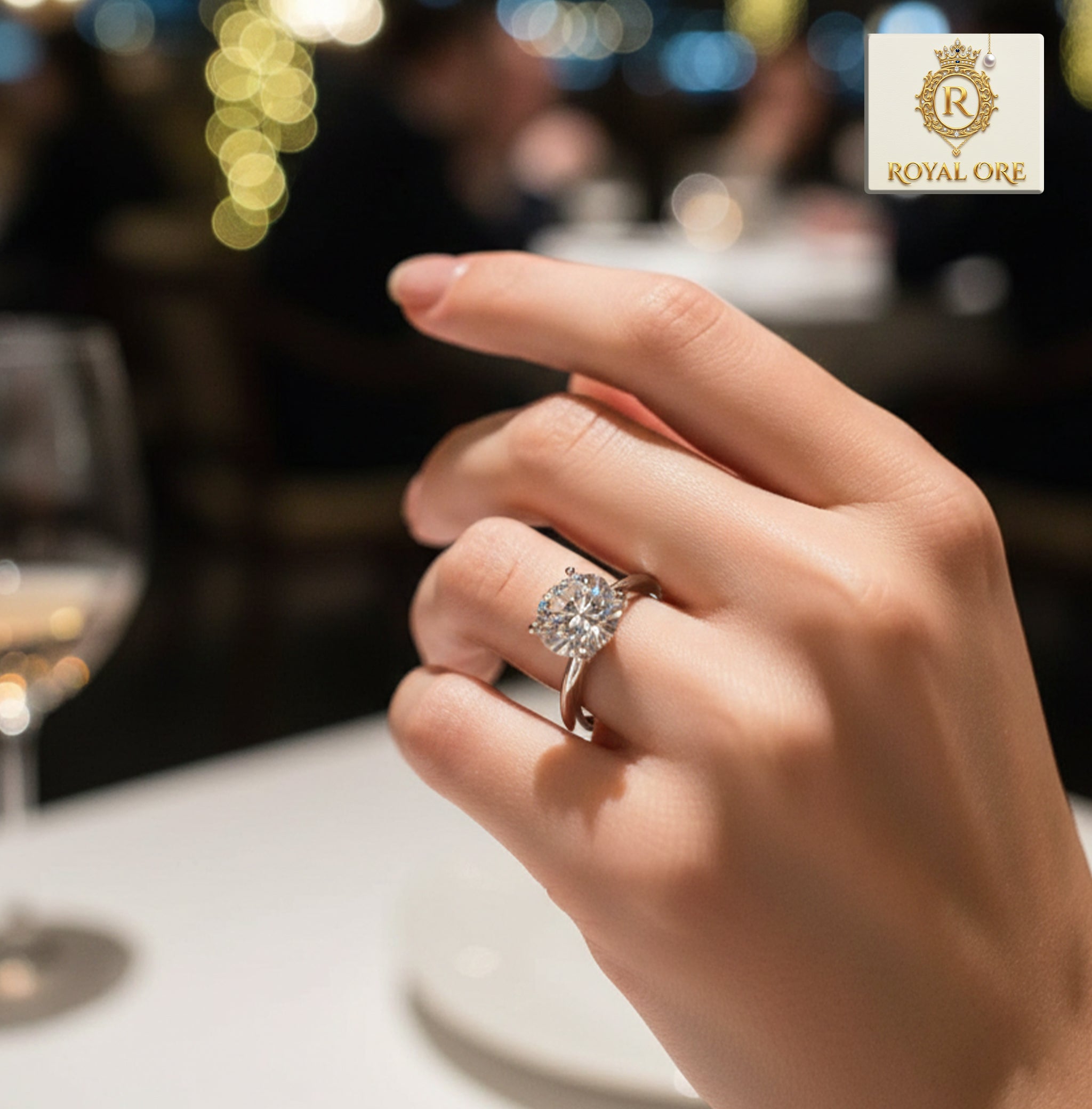 2 Carat Moissanite 925 Sterling Silver Earrings